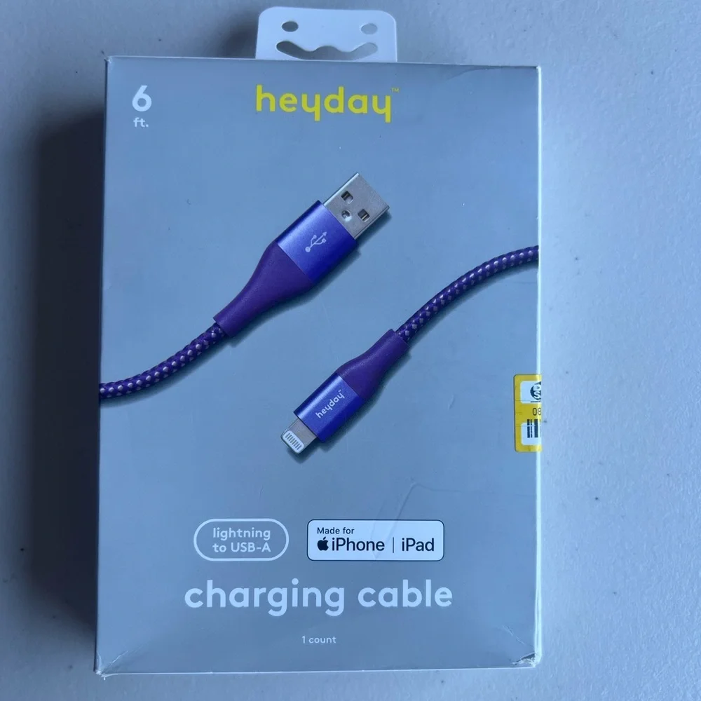 Purple USB Charging Cable